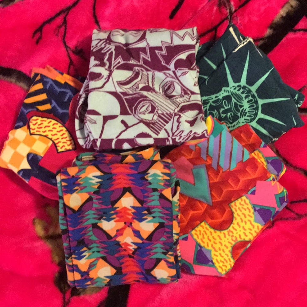 5 Kids S/M Lularoe leggings.  Brand new w/o tags